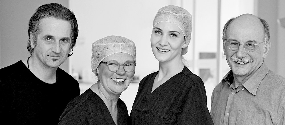 Team Schönheitsklinik Hamburg: Dr. Pullmann und Schaumburg, Sr. Lisa und Sr. Ulrike